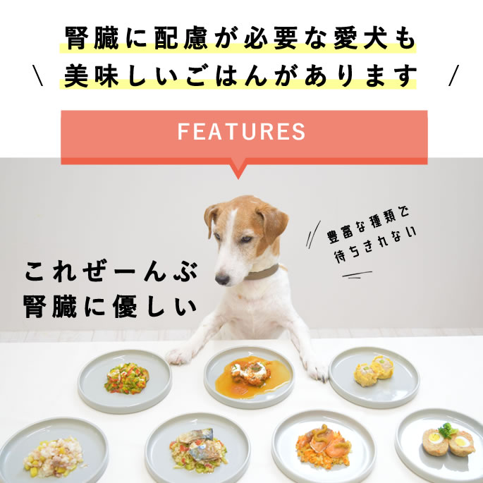 帝塚山ハウンドカム　愛犬用手作り食 腎臓と膵臓に優しい低リン低脂肪セット7品×3 帝塚山ハウンドカム 愛犬用手作り食 腎臓と膵臓に優しい低リン低