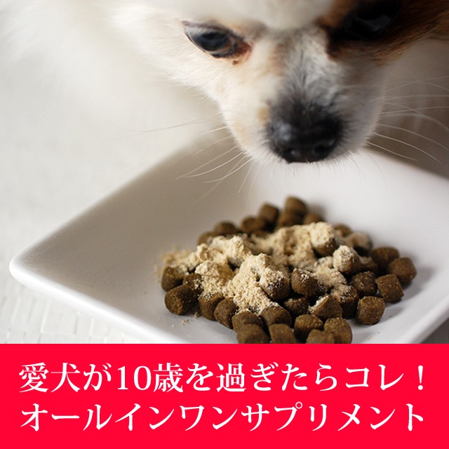 犬用サプリメント 老犬元気 シニア用総合サプリメント