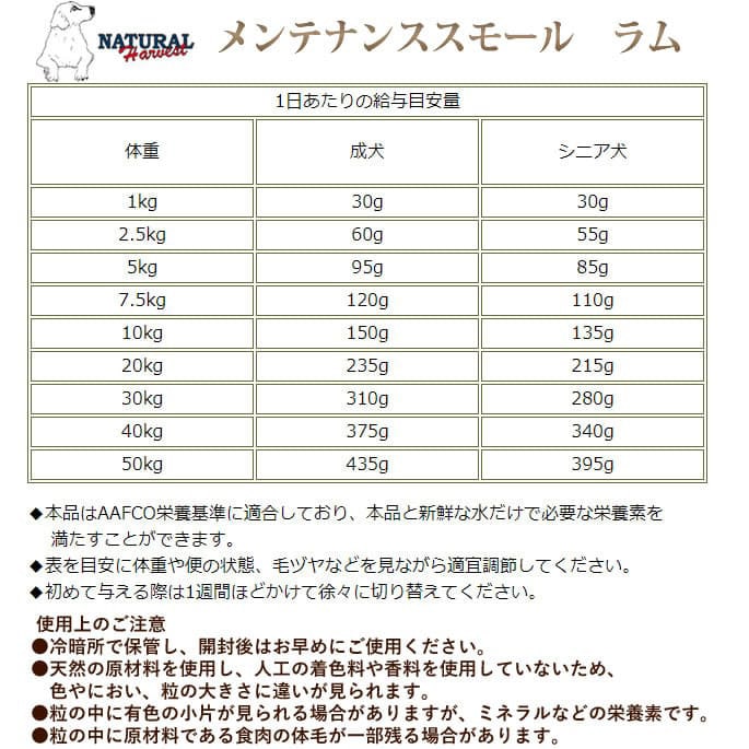 NATURAL Harvest メンテナンス スモール ラム メンテナンススモール ラム NTHVMTL6-00 | ナチュラルハーベスト