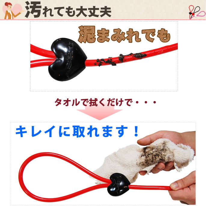 犬用防水リード｜ASHU ラブリーレインリード 中～大型犬用