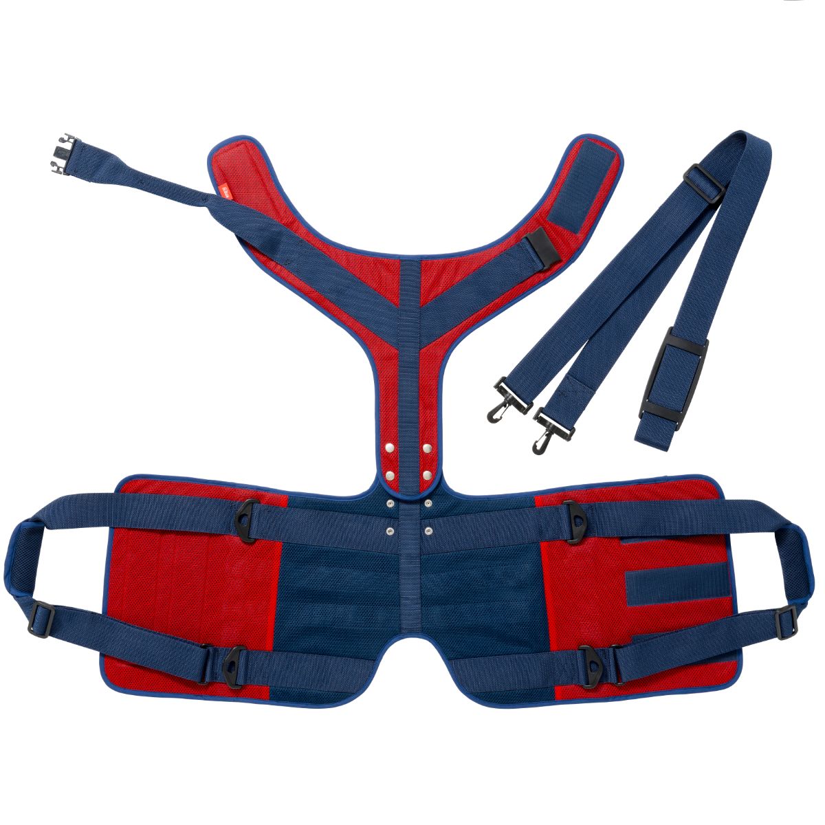 犬用歩行補助ハーネス LaLaWalk 大型犬用 スカーレットメッシュ