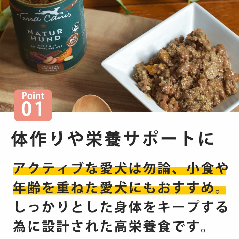 テラカニス ネイチャーハウンド 400g 選べる3つの味 ビーフ＆鹿