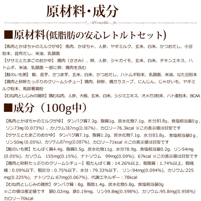 ����Ū�̥��꡼���۰����� ����äΰ¿���ȥ�ȥ��åȡ�100g��5��/������100g��30�ޥ��åȡˢ�2023ǯ3��21���ʹߺ��ΰ򤬤�Υ쥷���ѹ�