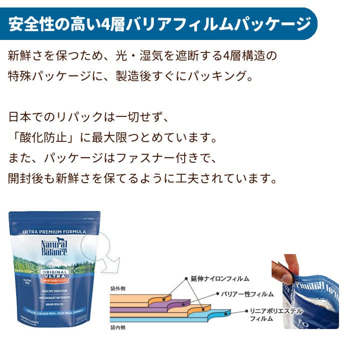 ナチュラルバランス ポテト＆ダック 2.27kg（5ポンド）×3袋