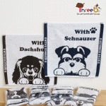 今治ハンドタオル【Bamboo柄】【ThreeBオリジナル】