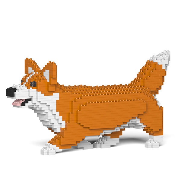 ウェルシュコーギーR＆W 絵タイル付き木製メモボード　アメリカン ウェルシュコーギーR＆W 絵タイル付き木製メモボード アメリカン