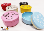 スマイルキャニスター缶 全6色