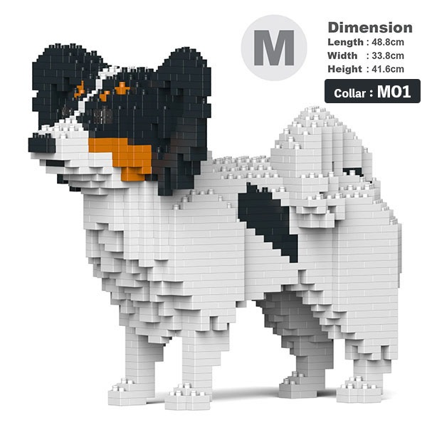 JEKCA BLOC】パピヨン(S・M)、 立体ブロック（JEKCA）、 threeb