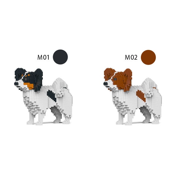 JEKCA BLOC】パピヨン(S・M)、 立体ブロック（JEKCA）、 threeb