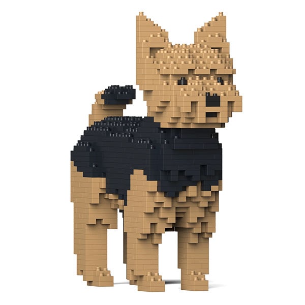 JEKCA BLOC】ヨークシャー・テリア(S・M) | 立体ブロック（JEKCA