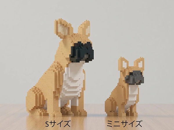 JEKCA mini ジェッカブロック フレンチ・ブルドッグ ST19DM04 | 立体