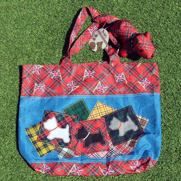 テリア型エコバッグ【ThreeBオリジナル】 | グッズ,ベッド・バッグ