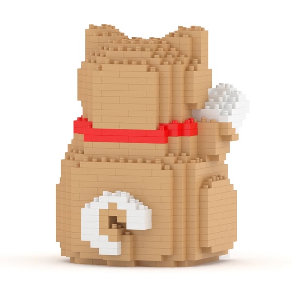 JEKCA mini ジェッカブロック 福招き柴犬 ST26LKD02 | 立体ブロック
