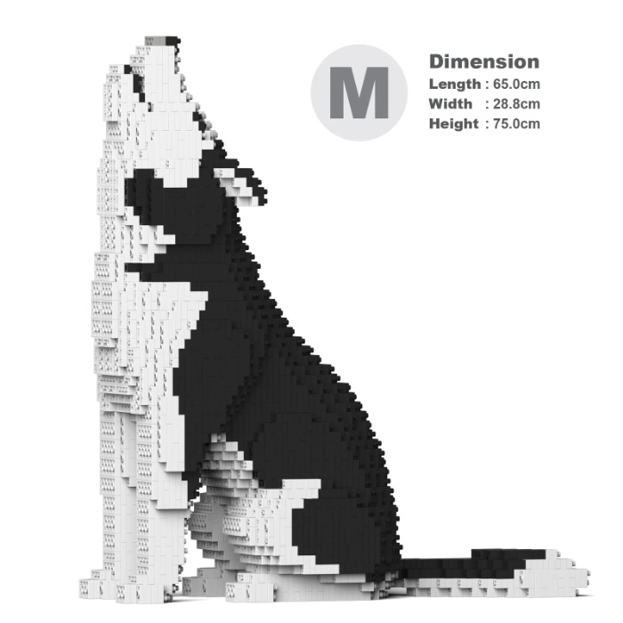 JEKCA BLOC】(Mサイズ) ハスキー 4-in-1 パック 01C-M01 CM19HSK01-M01