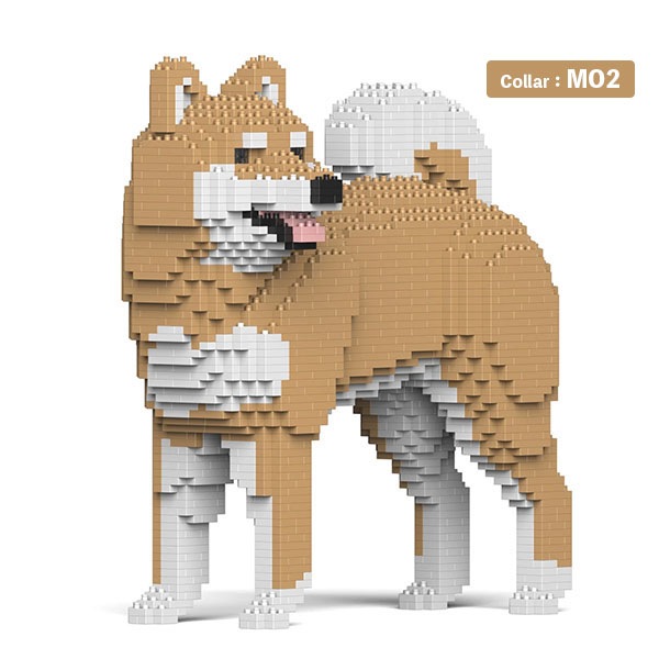 柴犬 JEKCA BLOC】柴犬 (S・M) | 立体ブロック（JEKCA） | ペット雑貨の店