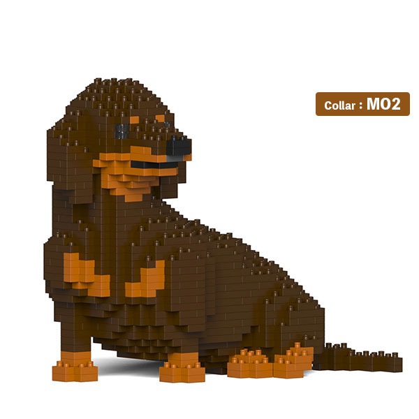 ダックスフンド JEKCA BLOC】ダックスフンド(S・M) | 立体ブロック（JEKCA） | ペット