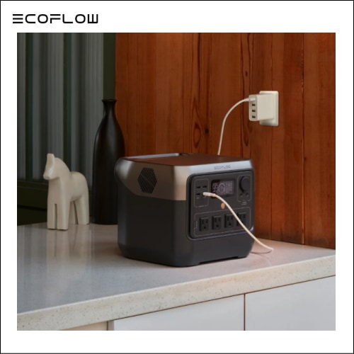 EcoFlow ݡ֥Ÿ RIVER2ʥС2 Pro 5֡45˥󥿥5,000ߡ ݡ֥Хåƥ꡼ 768Wh  800Wåեݡ֥ŸХåƥ꡼ݥ