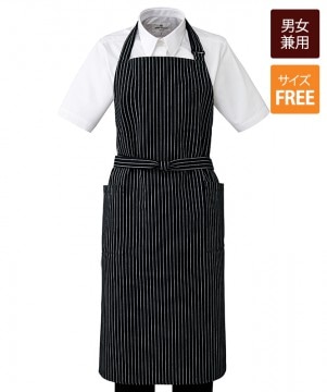 J_O CAFÉ 紫と白のストライプエプロン フリーサイズ　藤井風さん着用 J_O CAFÉ 紫と白のストライプエプロン フリーサイズ 藤井風さん