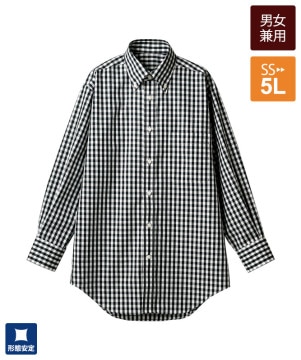 モンブラン 長袖カットソー チェックシャツ長袖[男女兼用][住商モンブラン製品] CM2503｜飲食店