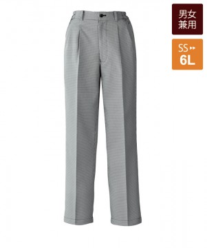 千鳥格子イージーパンツ[男女兼用][チトセ製品] AS6003 | 飲食店