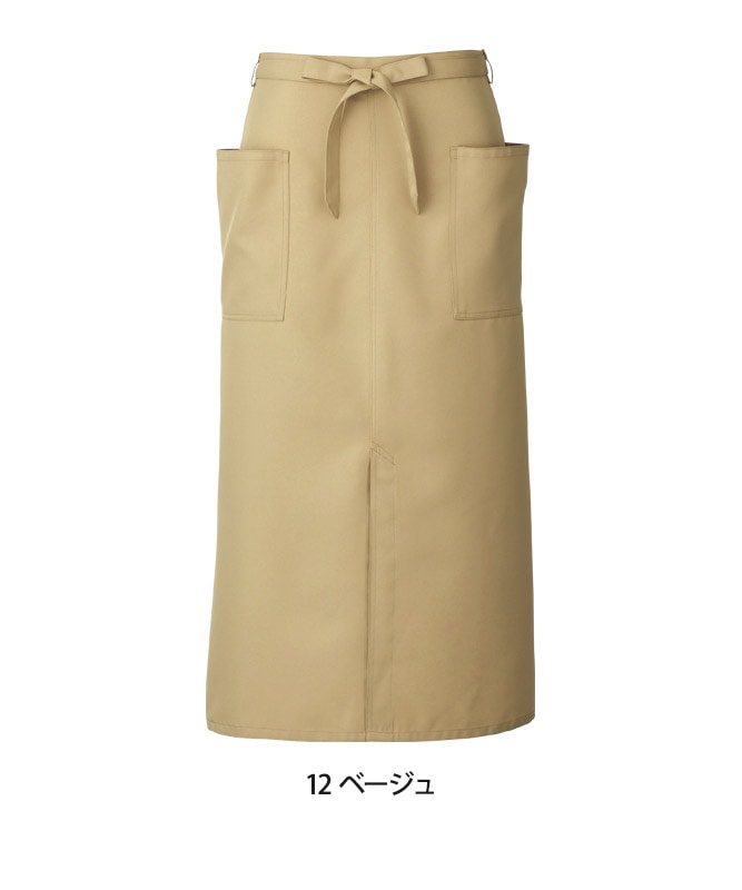 ソムリエエプロン(無地)[KAZEN製品] APK493｜飲食店制服・フード