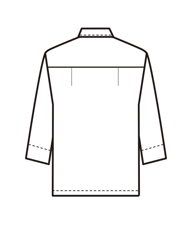 和風シャツ七分袖[男女兼用][ボストン商会製品] 44304｜飲食店制服