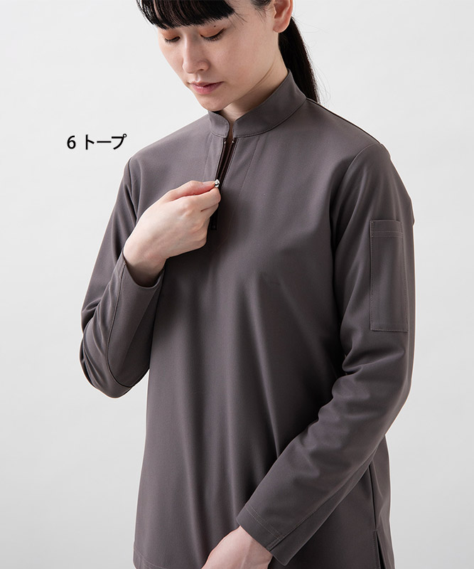 専用！中大シャツ オーバーサイズフィットオックスフォードシャツ - グレー/ブルー