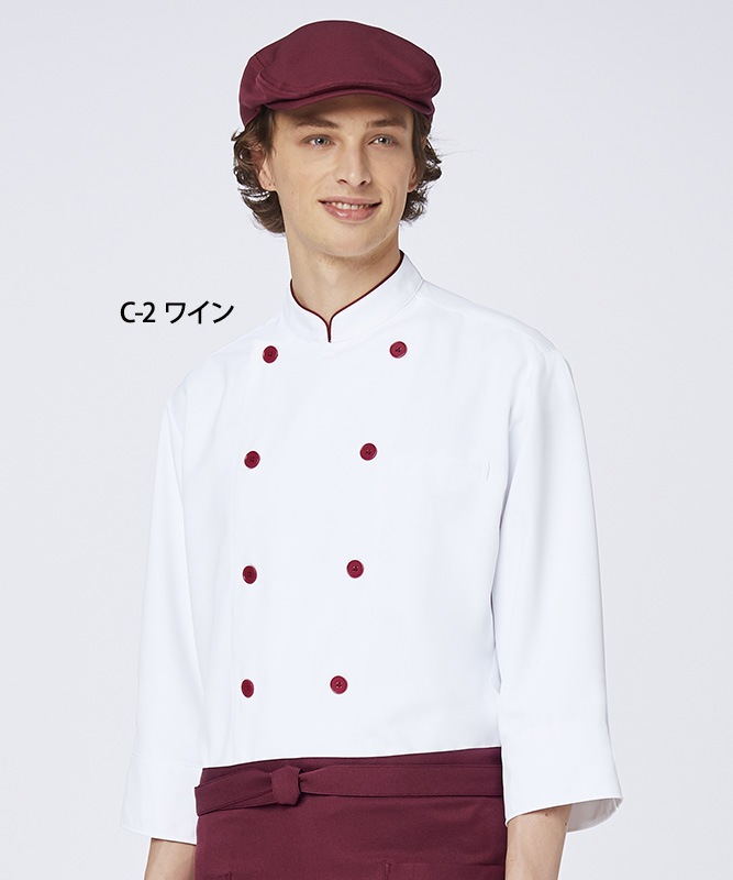飲食店　制服　ユニフォーム　長袖ベージュ M サイズ5、Lサイズ4など17着あり 飲食店制服ユニフォーム長袖ベージュ M サイズ5、Lサイズ4など17