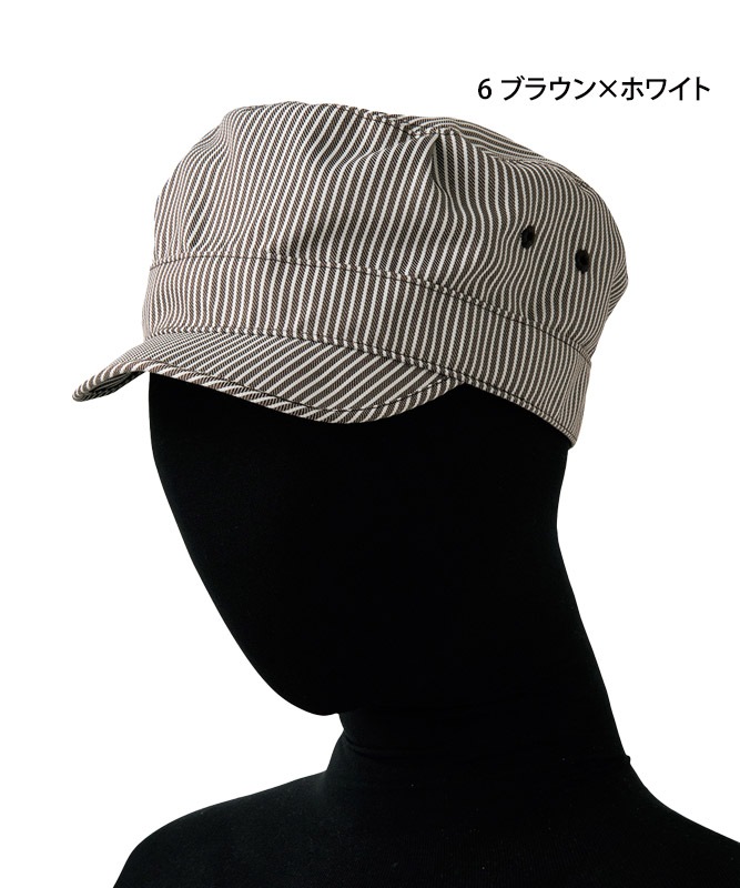 ワークキャップ(バックル調節付)[男女兼用][セブンユニフォーム製品