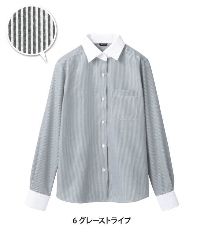 グレーと黒のストライプチュニック (オーダーメイド)