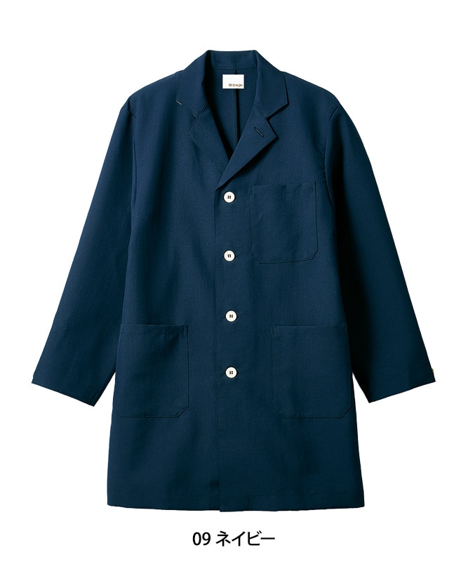 オニベジショップコート長袖[男女兼用][住商モンブラン製品] OV7001