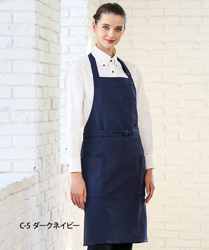 胸当てエプロン[チトセ製品] T8091｜飲食店制服・フードユニフォームの