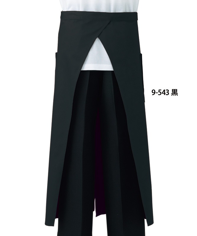 ロングエプロン[男女兼用][住商モンブラン製品] 9-54｜飲食店制服