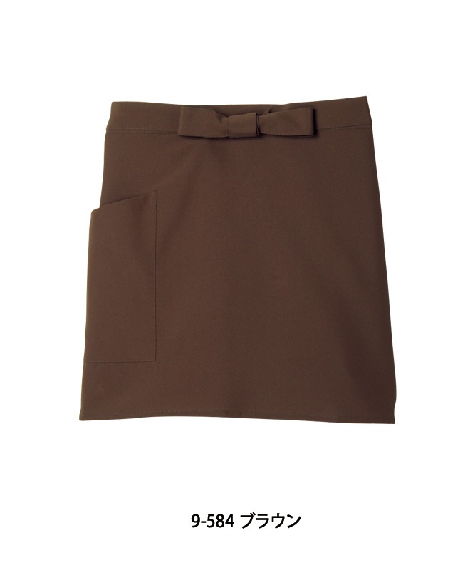 サロンエプロンショート丈[男女兼用][住商モンブラン製品] 9-58｜飲食