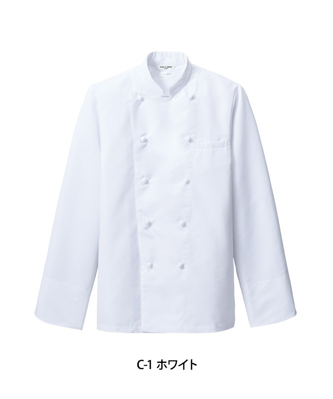 交織ウェザーコックコート長袖[男女兼用][チトセ製品] AS6208