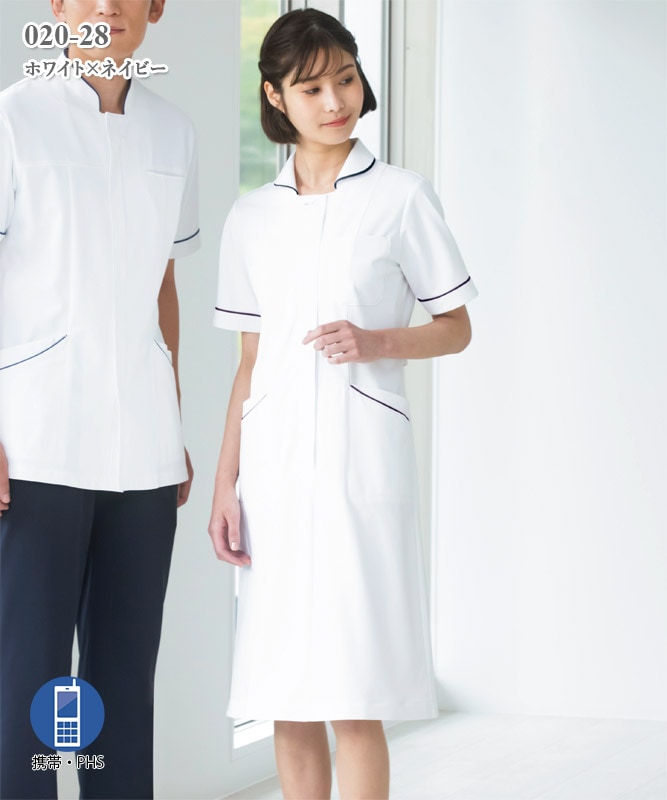 Katie WHITE CULT シャツワンピース　フリーサイズホワイトコットン プリーツシャツワンピース col:ホワイト – POLS