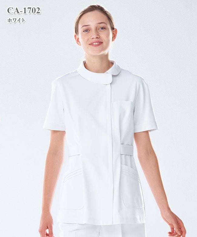 キャリアル女子ストレートパンツ（脇ゴム）[ナガイレーベン製品] CD