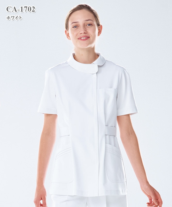 キャリアル女子チュニック半袖[ナガイレーベン製品] CA-1702｜THS-白衣
