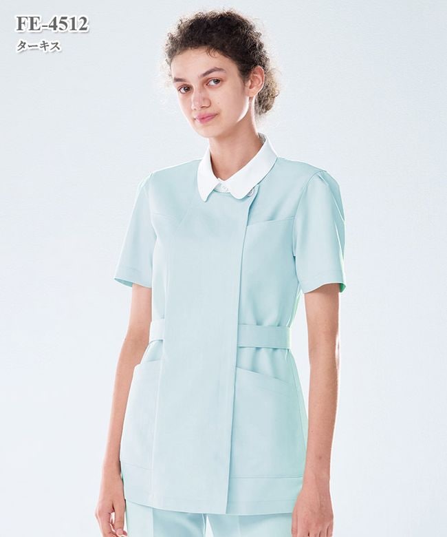 フェルネ女子パンツ（脇ゴム）[ナガイレーベン製品] FE-4503｜THS-白衣