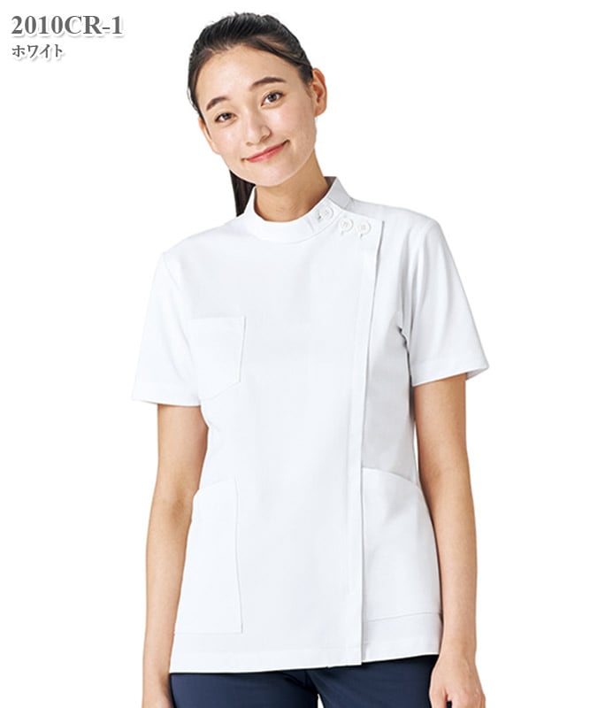 女子上衣半袖[フォーク製品] 2010CR｜THS-白衣通販・販売