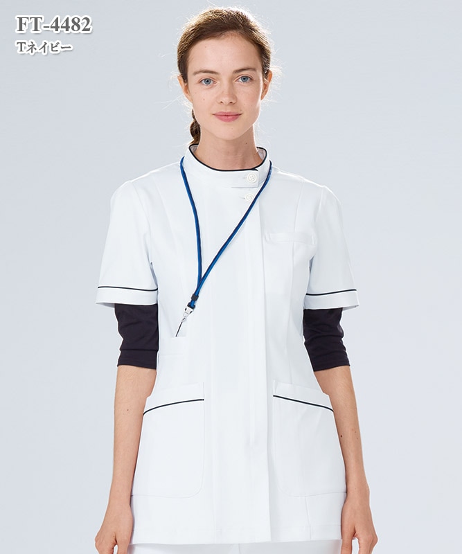ウェア I フェルネ女子上衣半袖[ナガイレーベン製品] FT-4482｜THS-白衣