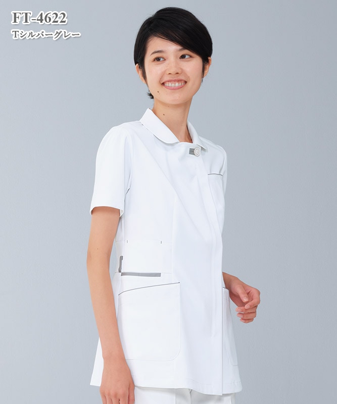女子上衣半袖[ナガイレーベン製品] FT-4622｜THS-白衣通販・販売