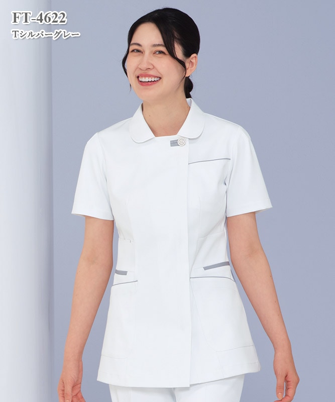 女子上衣半袖[ナガイレーベン製品] FT-4622｜THS-白衣通販・販売