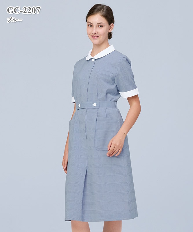 エミット女子実習衣半袖[ナガイレーベン製品] GC-2207｜THS-白衣通販・販売
