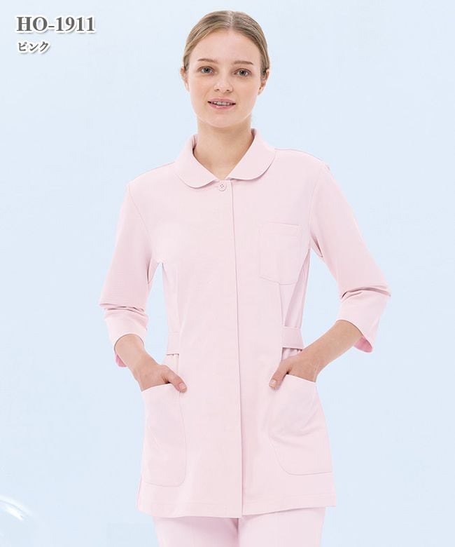 ホスパースタット女子上衣七分袖[ナガイレーベン製品] HO-1911｜THS