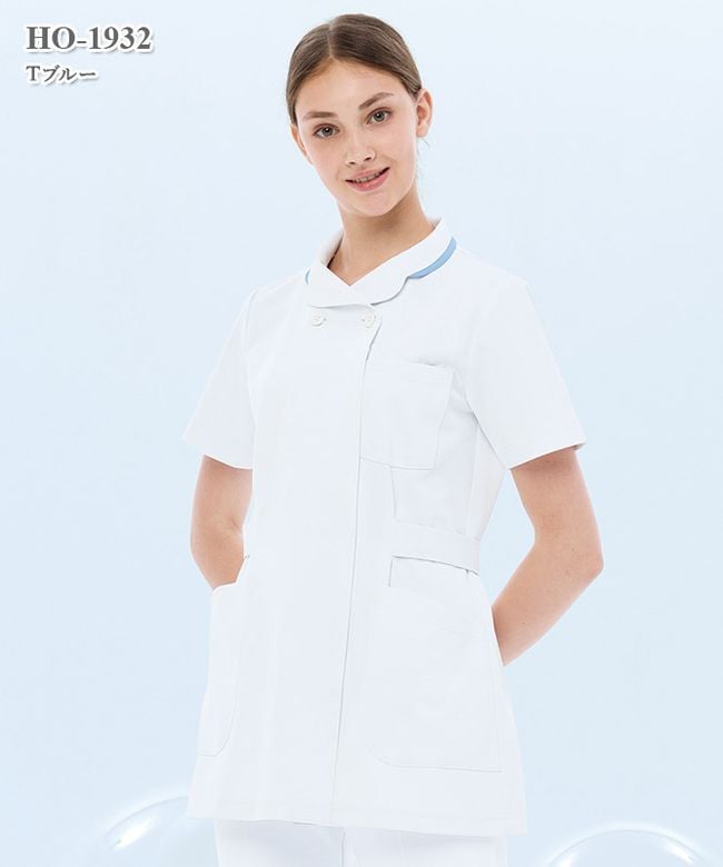 ホスパースタット女子上衣半袖[ナガイレーベン製品] HO-1932｜THS-白衣