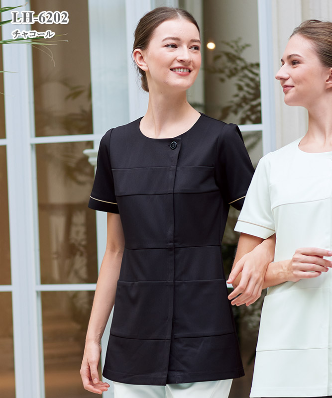 女子チュニック半袖[ナガイレーベン製品] LH-6202｜THS-白衣通販・販売