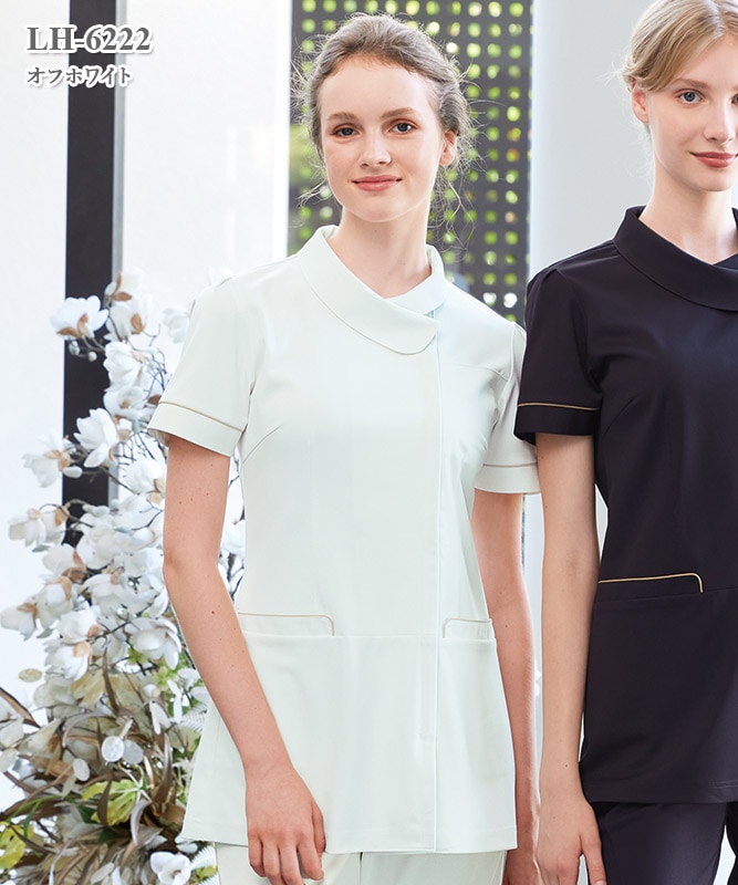 女子チュニック半袖[ナガイレーベン製品] LH-6222｜THS-白衣通販・販売