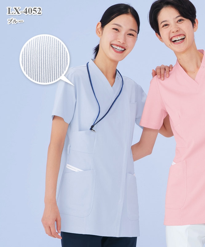 女子スクラブ半袖[ナガイレーベン製品] LX-4052｜THS-白衣通販・販売