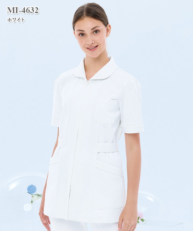 ミレリア女子チュニック半袖[ナガイレーベン製品] MI-4632｜THS-白衣